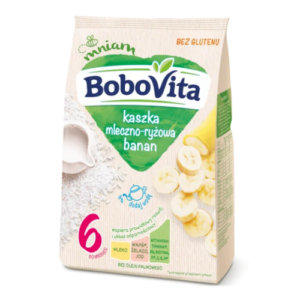 BOBOVITA kaszka 230g MLECZNA-RYŻOWA BANAN