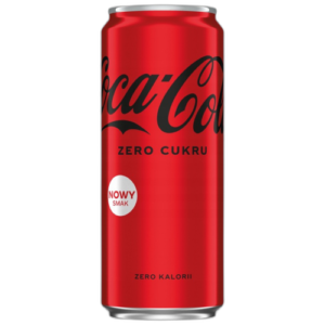 COCA COLA 330ml ZERO puszka