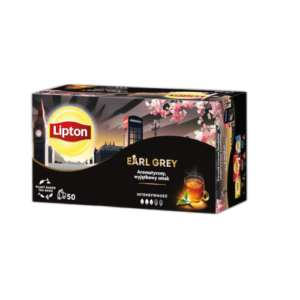 LIPTON herbata 50szt * 1,5g EARL GREY