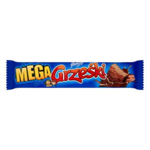 GRZEŚKI wafel 48g MEGA KAKAO W CZEKOLADZIE