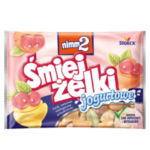 NIMM2 żelki 100g ŚMIEJŻELKI JOGURTOWE